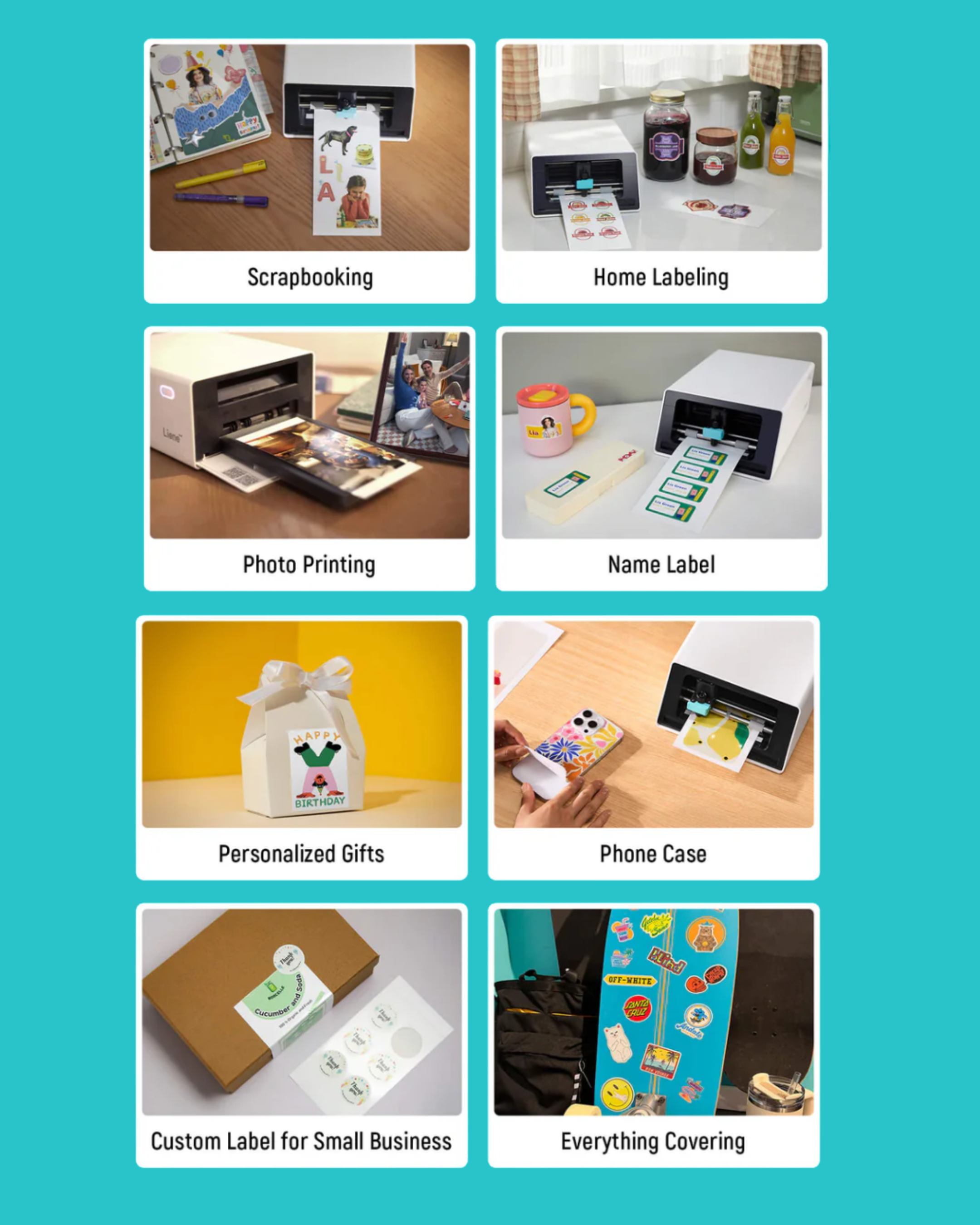 PixCut S1 feature icons strip